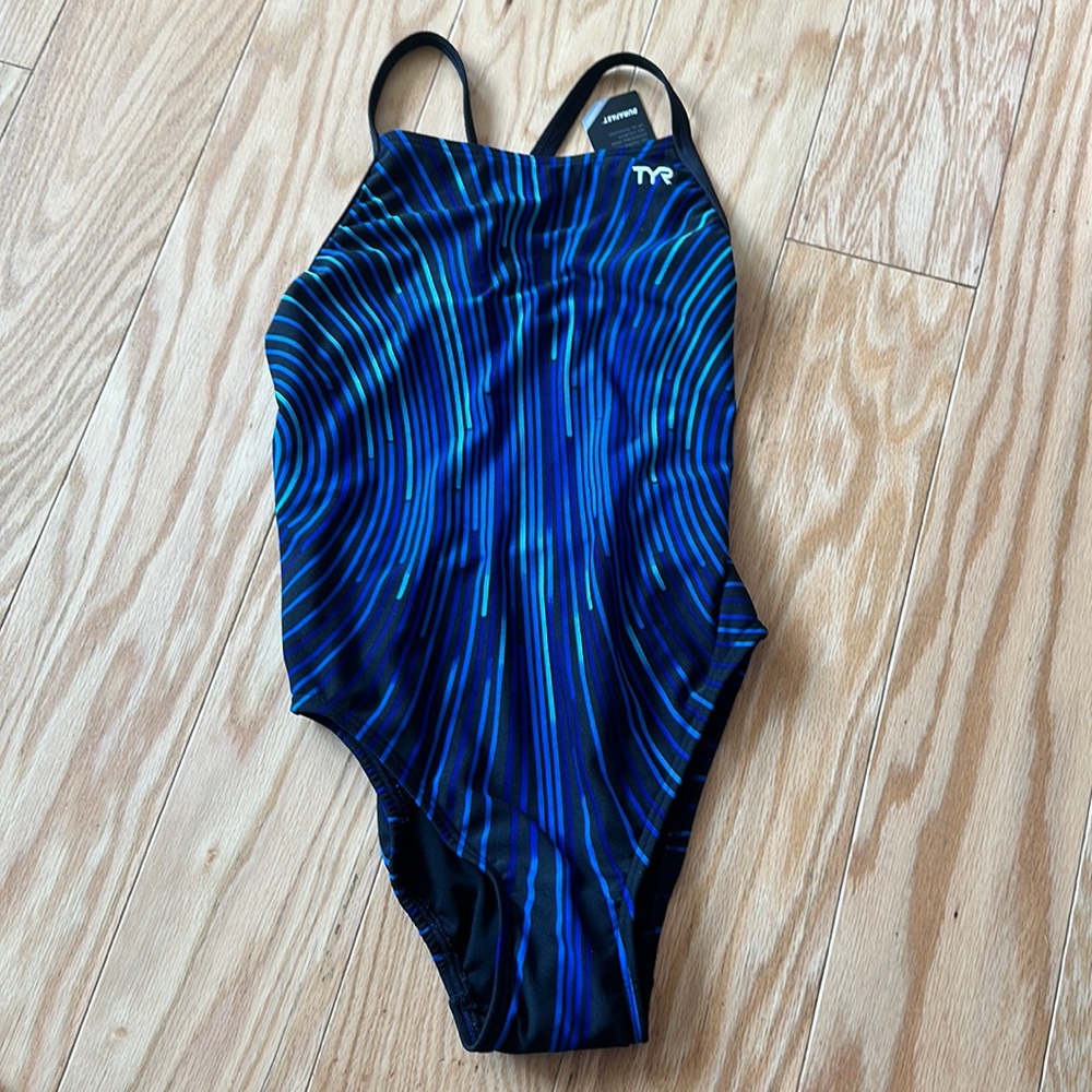 Brand New TYR 34 (S) Supersonic Swimsuit with tag. Never worn before.